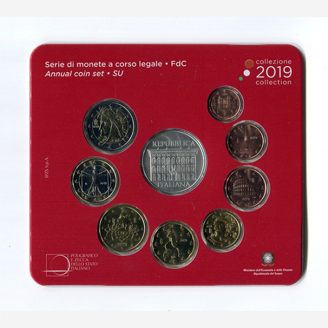 Numismatica Roma, Monete Repubblica Italiana Euro